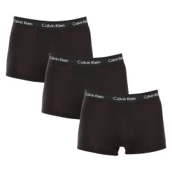 3PACK Boxers homme Calvin Klein noir (U2664G-XWB)