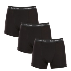 3PACK Boxers homme Calvin Klein noir (U2662G-XWB)