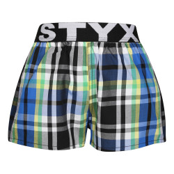 Caleçons enfant Styx sport élastique multicolore (BJ1017)