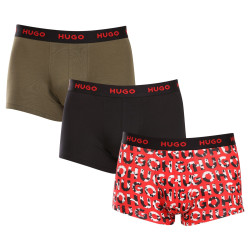 3PACK Boxers homme HUGO multicolore (50480170 306)