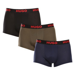 3PACK Boxers homme HUGO multicolore (50496723 308)