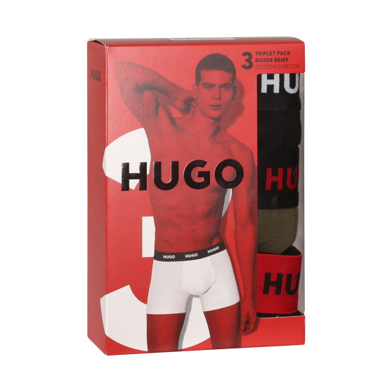 3PACK Boxers homme HUGO multicolore (50503079 972)