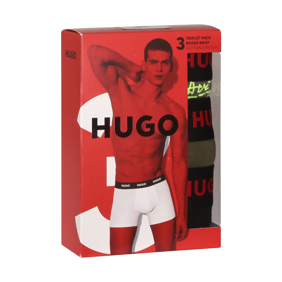 3PACK Boxers homme HUGO multicolore (50510192 321)