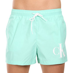 Maillots de bain pour hommes Calvin Klein vert (KM0KM00967-LB9)