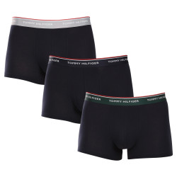 3PACK Boxers homme Tommy Hilfiger bleu foncé (UM0UM01642 0XW)