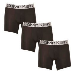 3PACK Boxers homme Calvin Klein noir (NB3075A-7V1)