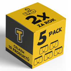 2x 5PACK caleçons hommes  sports rubber - abonnement trimestriel semestriel Nedeto