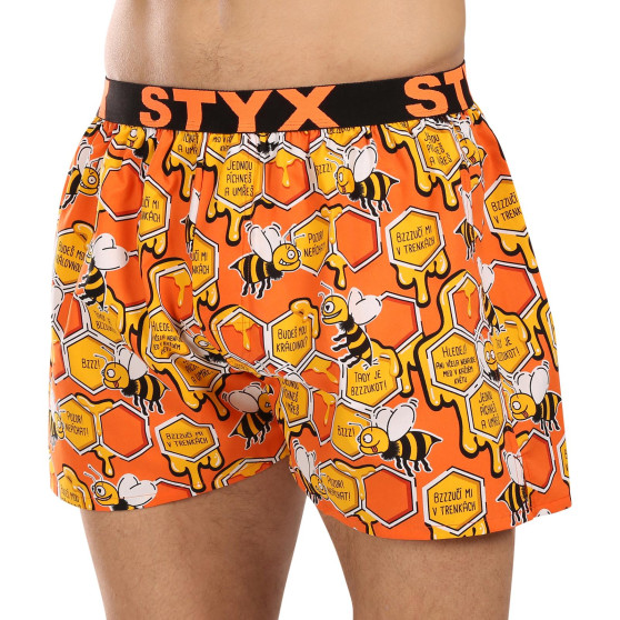 Caleçons homme Styx art sports rubber bees (B01654/2)