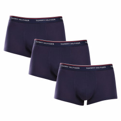 3PACK Boxers homme Tommy Hilfiger bleu foncé (1U87903841 409)