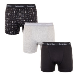 3PACK Boxers homme Calvin Klein multicolore (U2662G-YKS)