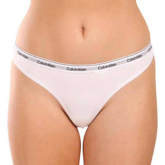 3PACK String femme Calvin Klein multicolore (QD5209E-NP4)