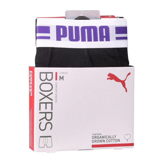 2PACK Boxers homme Puma noir (701226763 008)