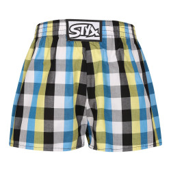 Caleçons pour enfants Styx caoutchouc classique multicolore (J1025)