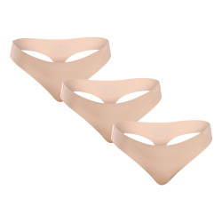 3PACK String femme Under Armour beige (1383893 500)