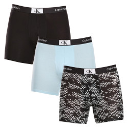 3PACK Boxers homme Calvin Klein multicolore (NB3529E-MRU)