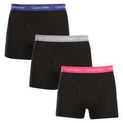 3PACK Boxers homme Calvin Klein noir (NB2615A-MLR)