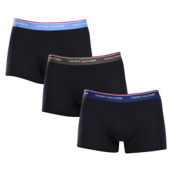 3PACK Boxers homme Tommy Hilfiger bleu foncé (UM0UM01642 0SS)