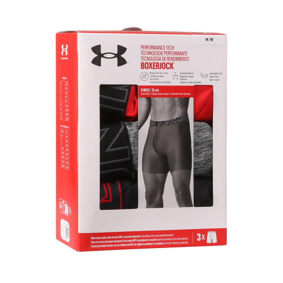 3PACK Boxers homme Under Armour multicolore (1383878 600)