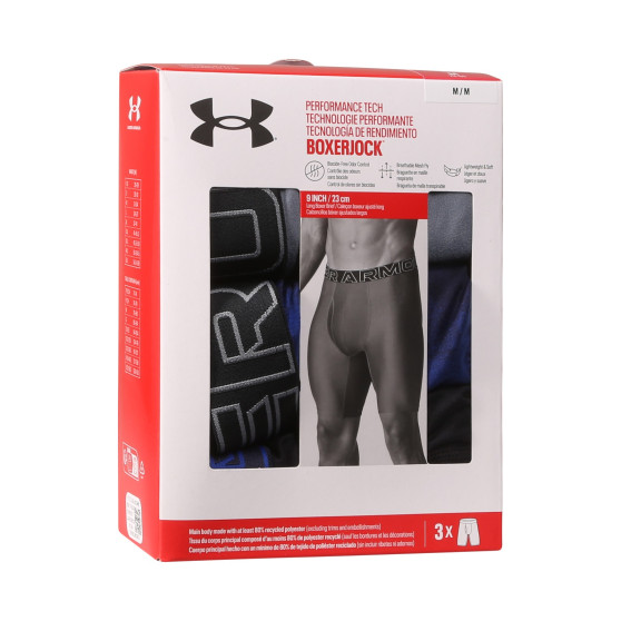 3PACK Boxers homme Under Armour multicolore (1383881 400)