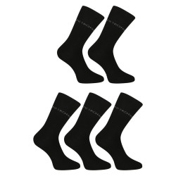 5PACK chaussettes Pietro Filipi haut bambou noir (5PBV001)