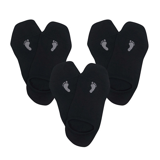 3PACK chaussettes VoXX noires (Barefoot sneaker)