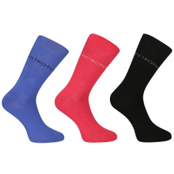 3PACK chaussettes Pietro Filipi haut bambou multicolore (3PBV002)