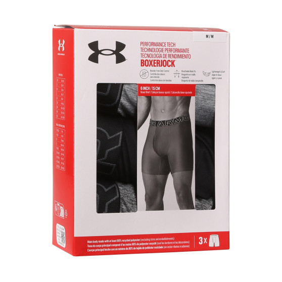 3PACK Boxers homme Under Armour multicolore (1383878 035)