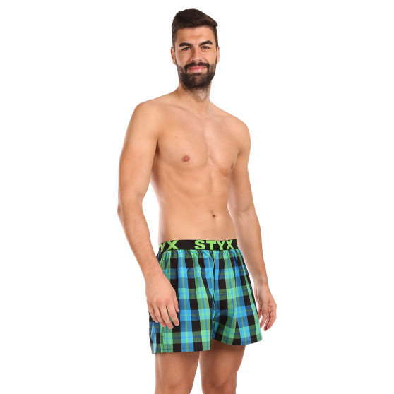 Caleçons homme Styx sport élastique multicolore (B1038)