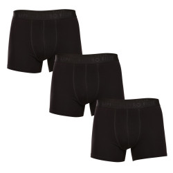 3PACK Boxers homme Pietro Filipi noir (3BCL001)