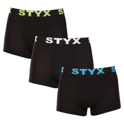 3PACK Boxers homme Styx sport élastique multicolore (G9606162)