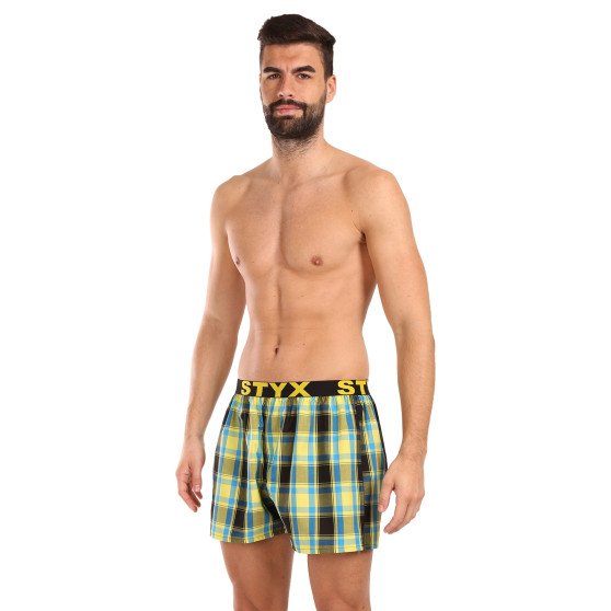 Caleçons homme Styx sport élastique multicolore (B1033)