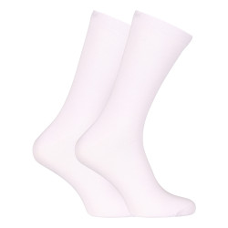 Nedeto Chaussettes hautes en bambou blanc (1PBV02)