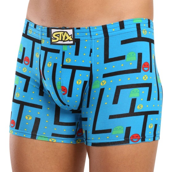 3PACK Boxers homme Styx long art caoutchouc classique multicolour (3F12692)