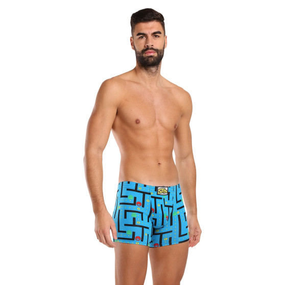 3PACK Boxers homme Styx long art caoutchouc classique multicolour (3F12692)