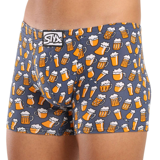 3PACK Boxers homme Styx long art caoutchouc classique multicolour (3F13714)