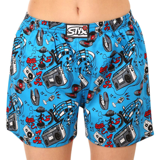 3PACK Styx Short de nuit pour femmes multicolore (3DTD14183)