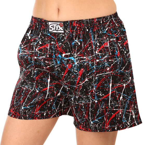 3PACK Styx Short de nuit pour femmes multicolore (3DTD14183)