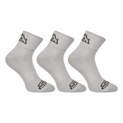 3PACK chaussettes Styx cheville gris (3HK1062)