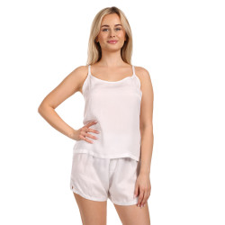 Pyjama femme Calvin Klein blanc (QS7153E-100)