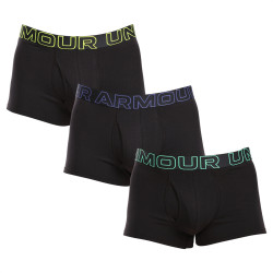 3PACK Boxers homme Under Armour noir (1383891 002)