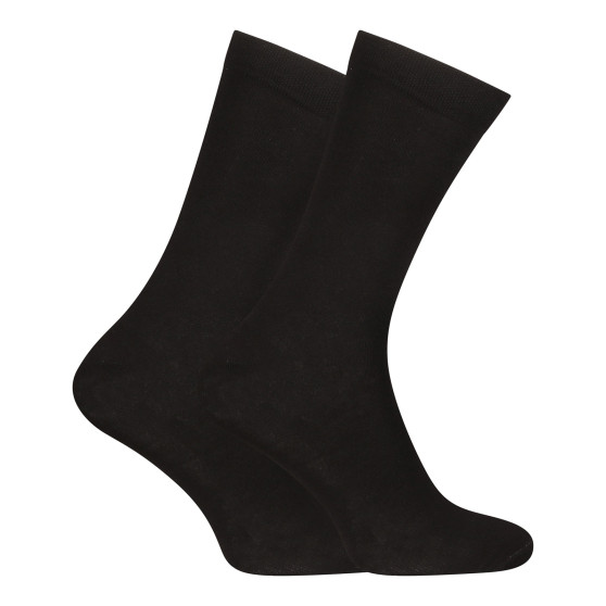 10PACK chaussettes Nedeto haut bambou noir (10PBV01)