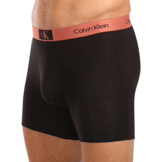 3PACK Boxers homme Calvin Klein noir (NB3529A-MTF)