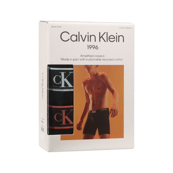 3PACK Boxers homme Calvin Klein noir (NB3529A-MTF)