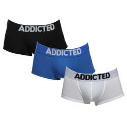 3PACK Caleçon homme Addicted multicolore (AD421P-3COL)