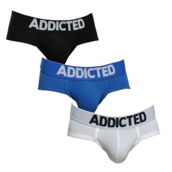 3PACK slip homme Addicted multicolore (AD420P-3COL)