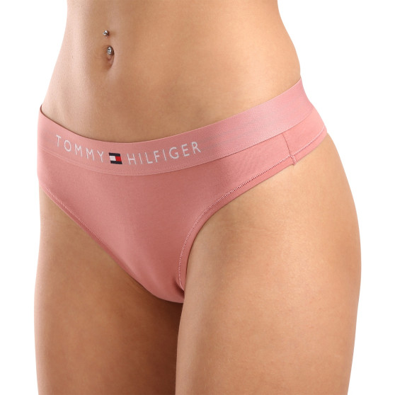 String femme Tommy Hilfiger rose ( UW0UW04146 TJ5)