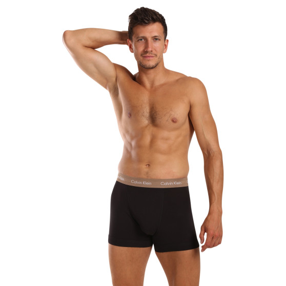 3PACK Boxers homme Calvin Klein noir (U2662G-NOP)