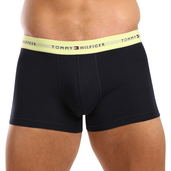 3PACK Boxers homme Tommy Hilfiger bleu foncé (UM0UM02763 0T9)