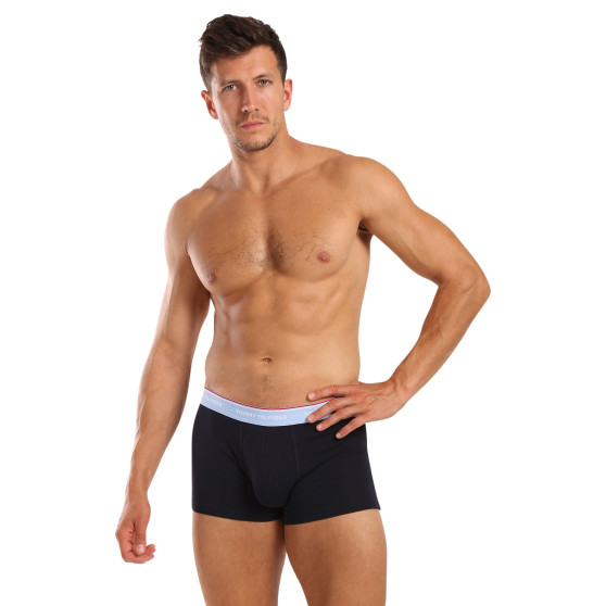 3PACK Boxers homme Tommy Hilfiger bleu foncé (UM0UM01642 0XV)