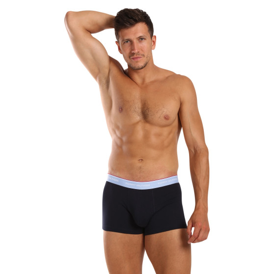 3PACK Boxers homme Tommy Hilfiger bleu foncé (UM0UM01642 0XV)